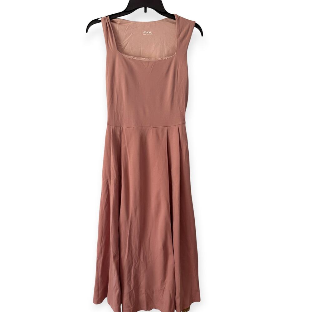 NWT OGL The Anytime Bra Ponte Knit Stretchy Midi Dress Size Medium - Picture 3 of 7